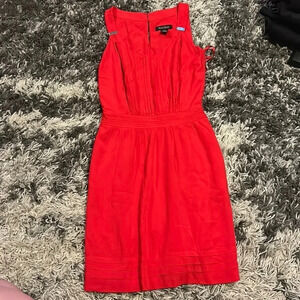 Pink orange White House Black Market Dress